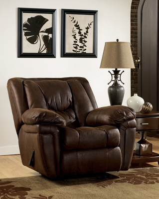 Blake Walnut Rocker Recliner