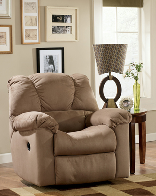 Eli Cocoa Rocker Recliner