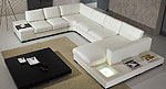 Contemporary Leather Sectional Sofa