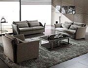 Grey  Modern Contemporary  Fabric Sofa Set VG-VIP