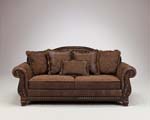 Bradington Truffle Sofa, Loveseat and Accent Chair Set