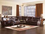 Revolution Burgundy 3 Piece Reclining Sectional Sofa