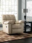 Max Chamois Swivel Rocker Recliner