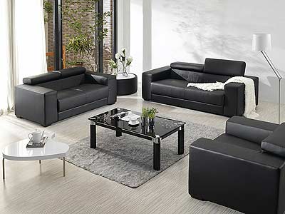 Leather sofa 2909