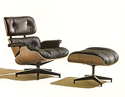 Leather Lounge Chair - Bruno