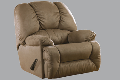 Duraplush Mocha Rocker Recliner