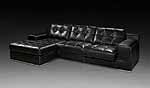 Fiore Sofa Sectional Leather  Beige